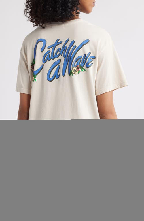 Daydreamer Beach Boys Surf Patrol Boyfriend Tee In Dirty White