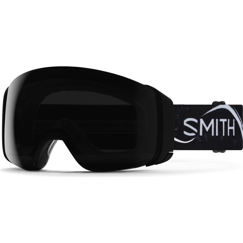 Smith 4d Mag 184mm Snow Goggles In Black