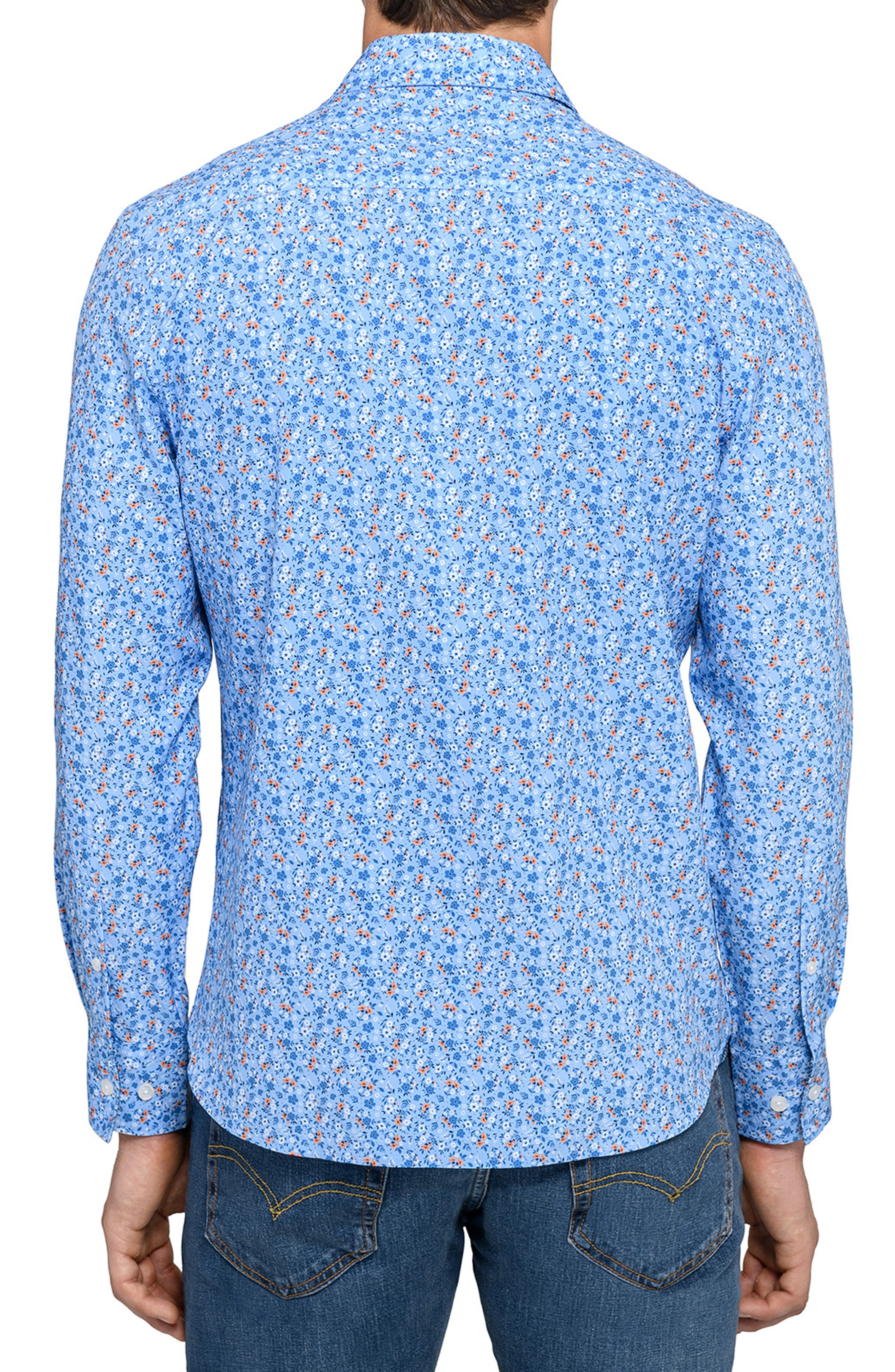 Amber Floral Woven Long Sleeve Basic - image 2