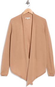 Sofia Cashmere Waterfall Open Cardigan