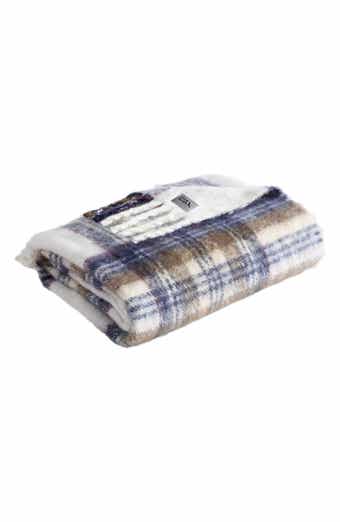 Plaid Reversible Throw Blanket