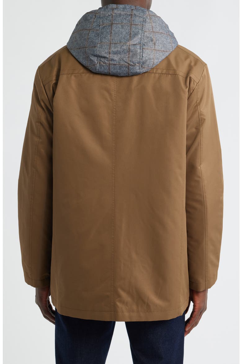 Upton Raincoat with Removable Liner, Alternate, color, WHISKEY/ GRAY PLAID