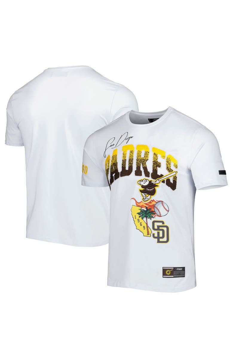 PRO STANDARD Men's Pro Standard White San Diego Padres Hometown T-Shirt, Main, color, White