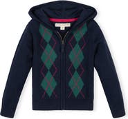 Hope & Henry Kids' Organic Full Zip Hoodie Sweater