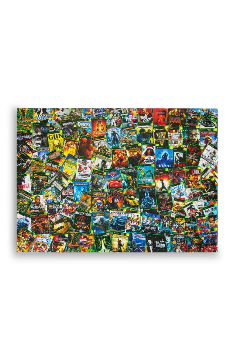 X-Treme Games Collage 1000-Piece Jigsaw Puzzle, Alternate, color, Multi-Color
