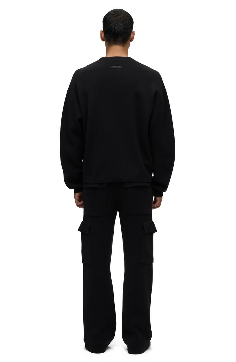 Hudson Jeans Cotton & Cashmere Crewneck Sweater, Alternate, color, 