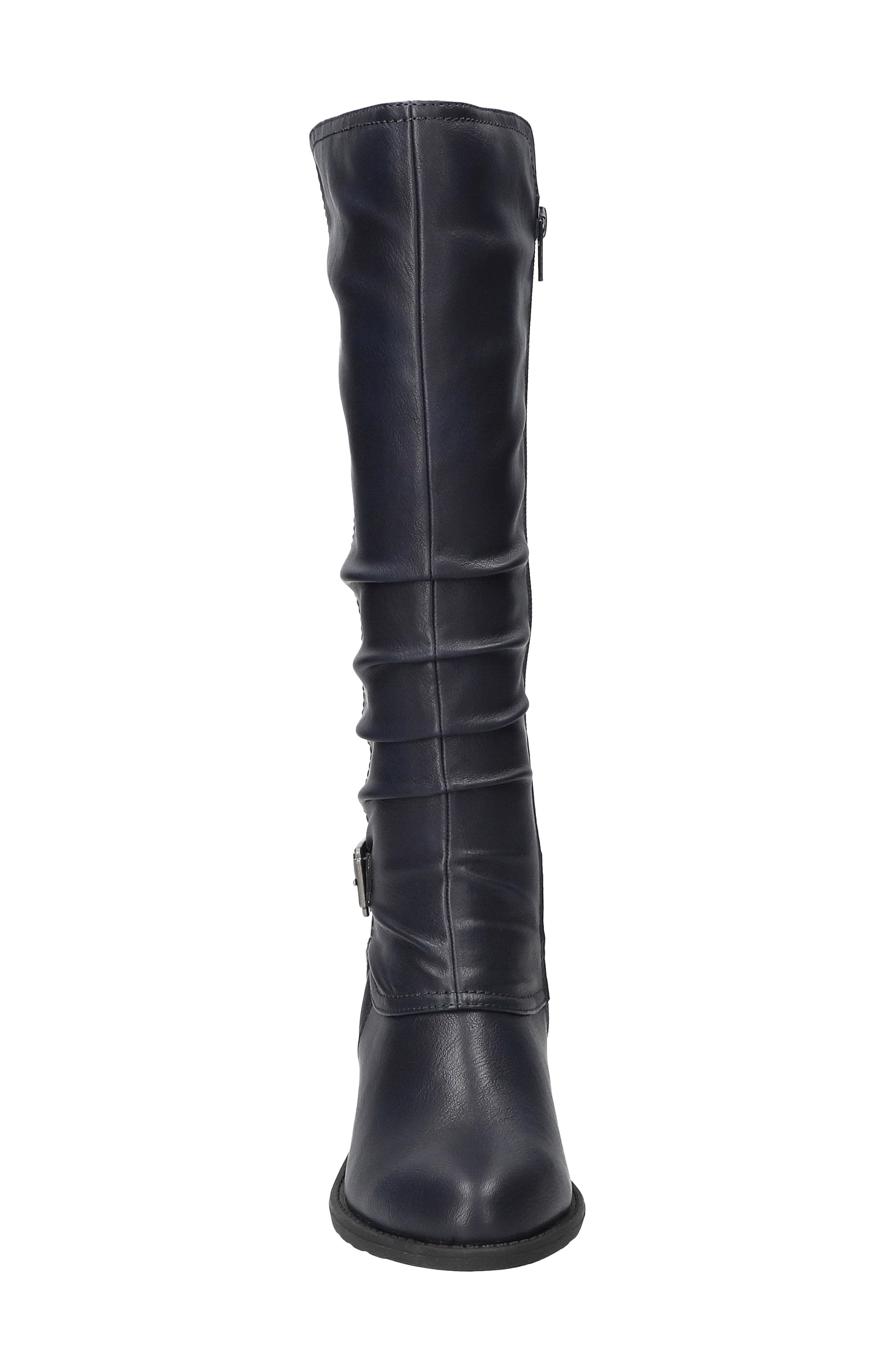EASY STREET Tenille Knee High Boot, Alternate, color, Navy