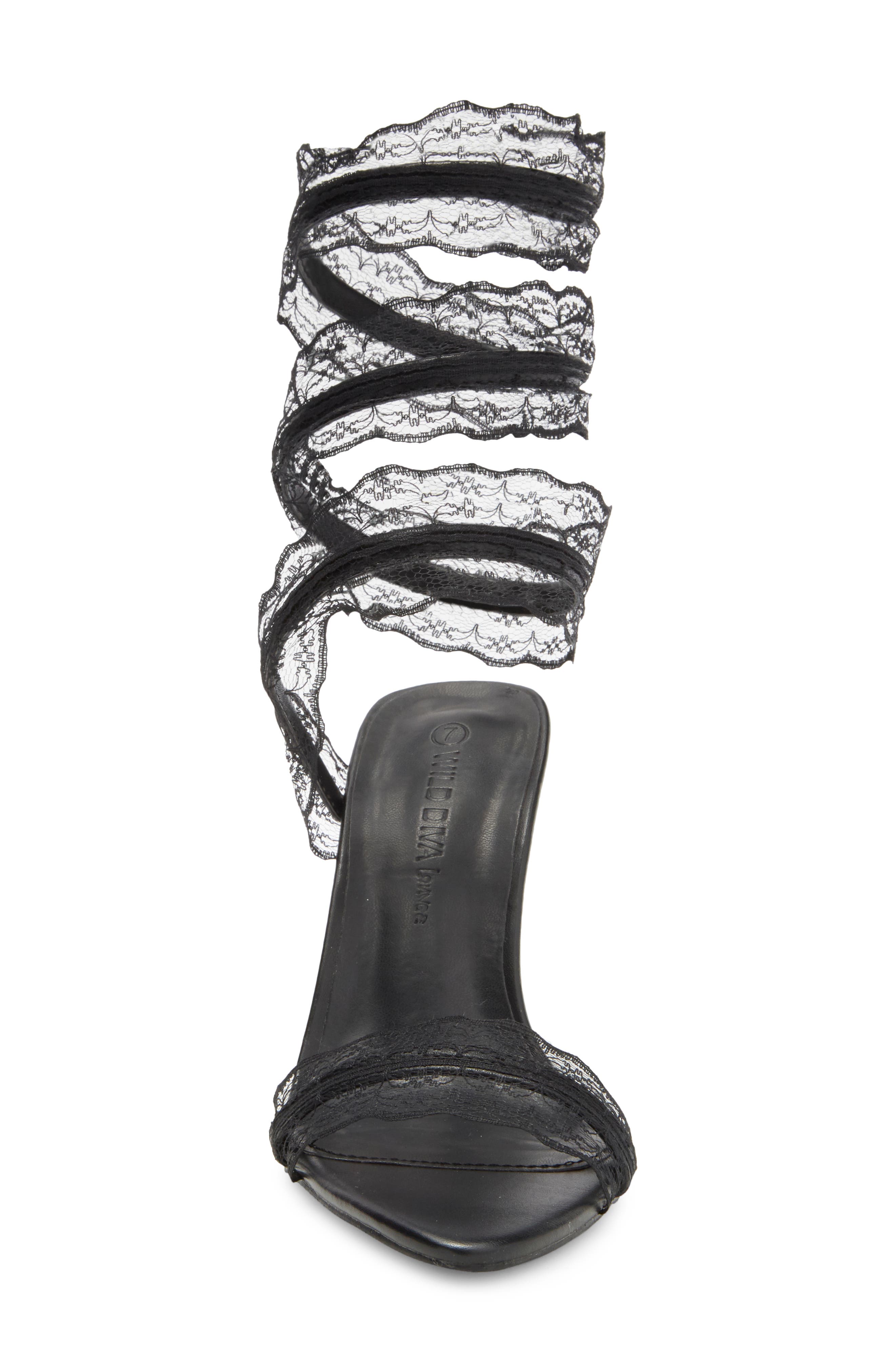 WILD DIVA LOUNGE Shylee Wrap Sandal, Alternate, color, 