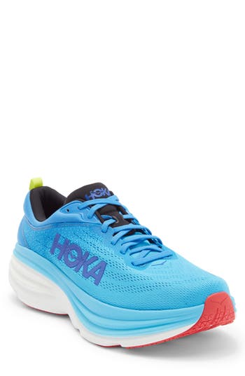 Hoka Bondi 8 Running Shoe In Blue