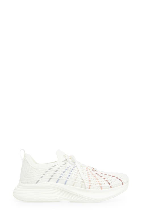 Apl Athletic Propulsion Labs Zipline Sneakers In Ivory/pastel Multi
