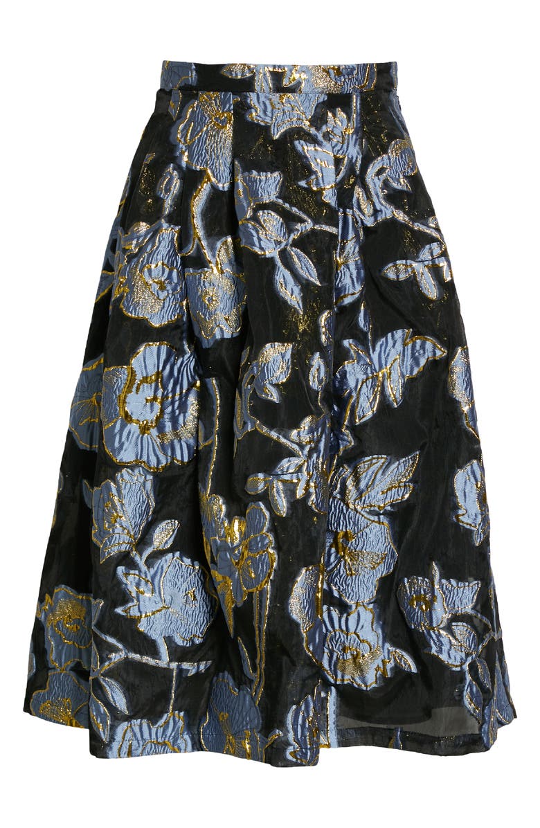 Stine Goya Tove Floral Organza Skirt, Alternate, color, 