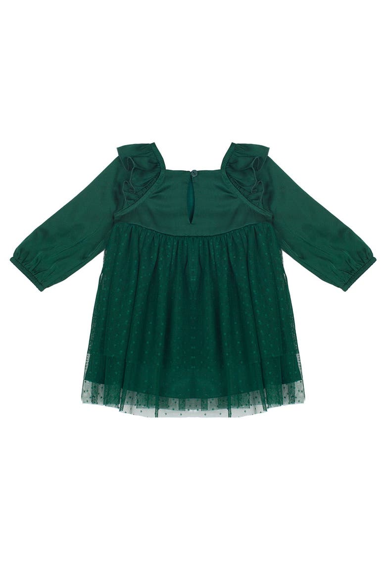 Mistletoe Emerald Dress, Alternate, color, Green