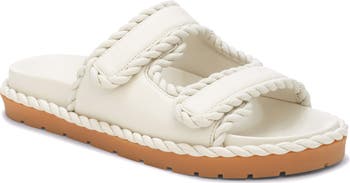 【BOTTEGA VENETA】Jack slides Black Jack braided leather slides | BOTTEGA VENETA | NET-A