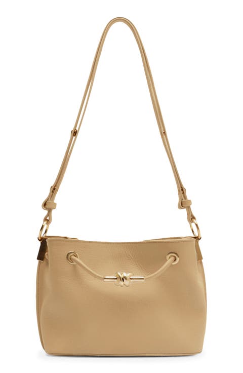 Small Daphne Leather Crossbody Bag