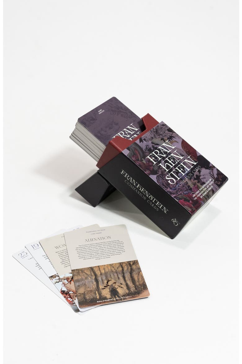 Frankenstein Companion Cards, Alternate, color, Purple