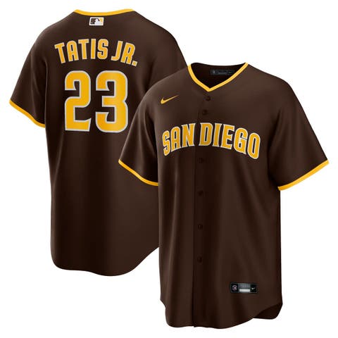 Men's Nike Fernando Tatis Jr. Brown San Diego Padres Alternate Replica Player Jersey