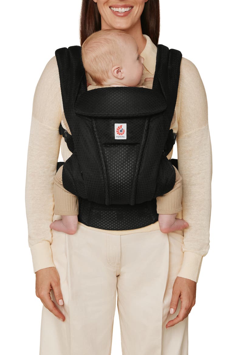 Omni Deluxe Baby Carrier, Alternate, color, ONYX BLACK