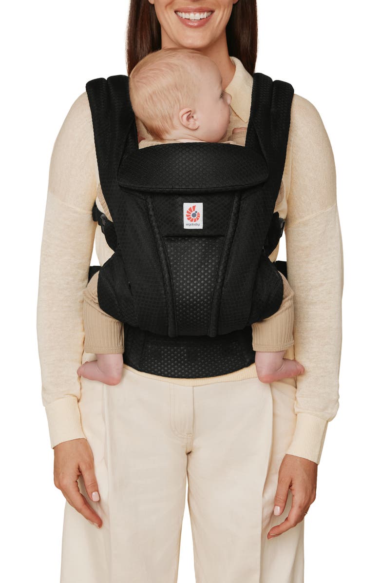 ERGObaby Omni Deluxe Baby Carrier, Alternate, color, Onyx Black