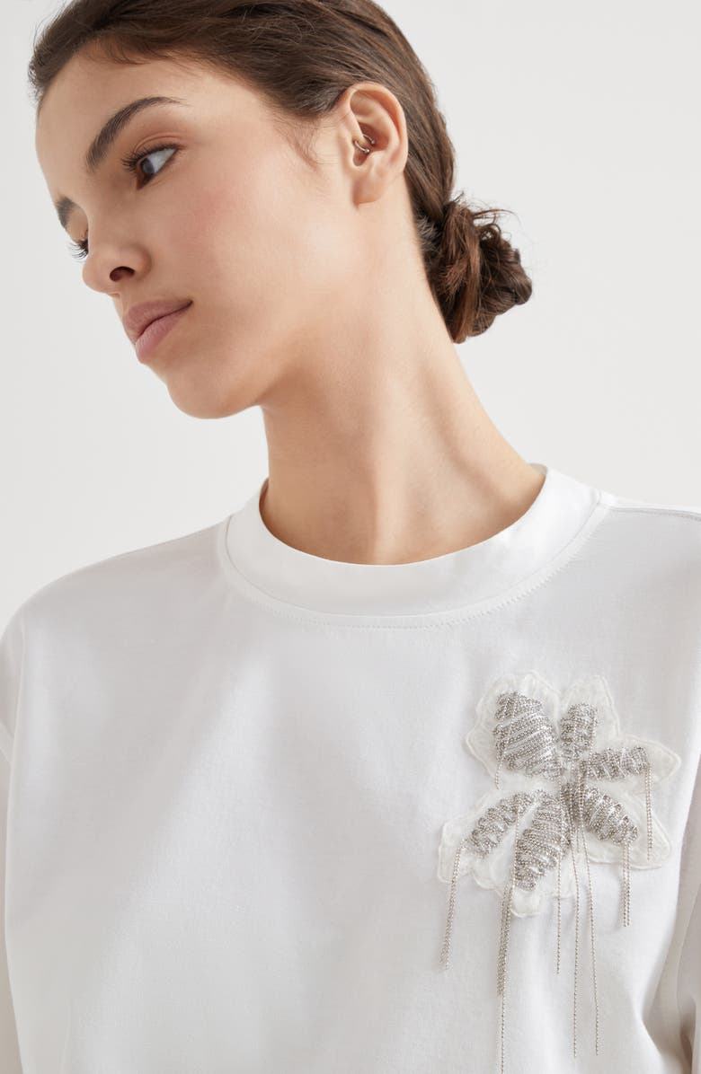 Brunello Cucinelli Jersey T-shirt, Alternate, color, 