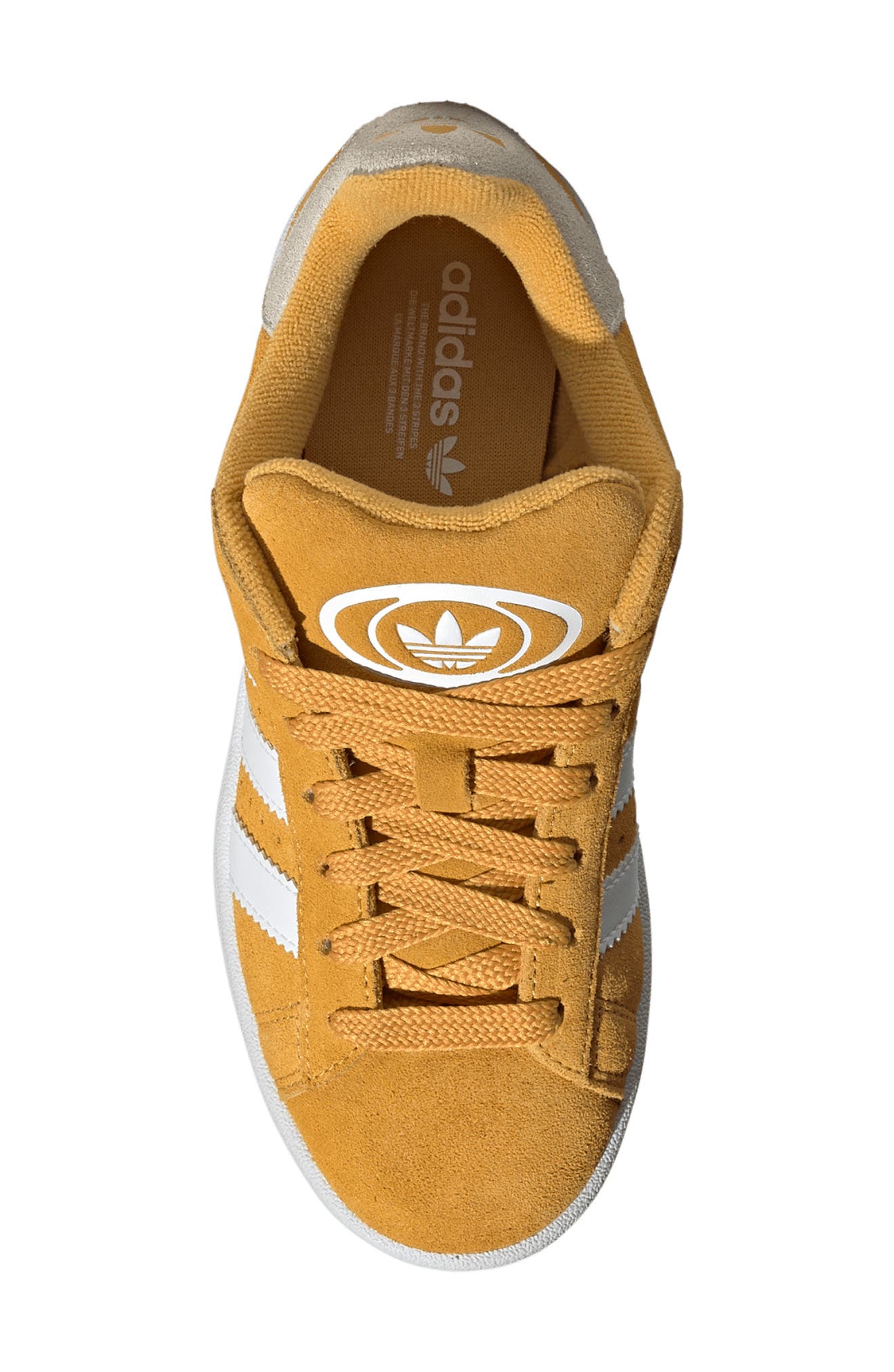 adidas Kids' Campus 00s Sneaker, Alternate, color, Preloved Yellow/ White/ Gum