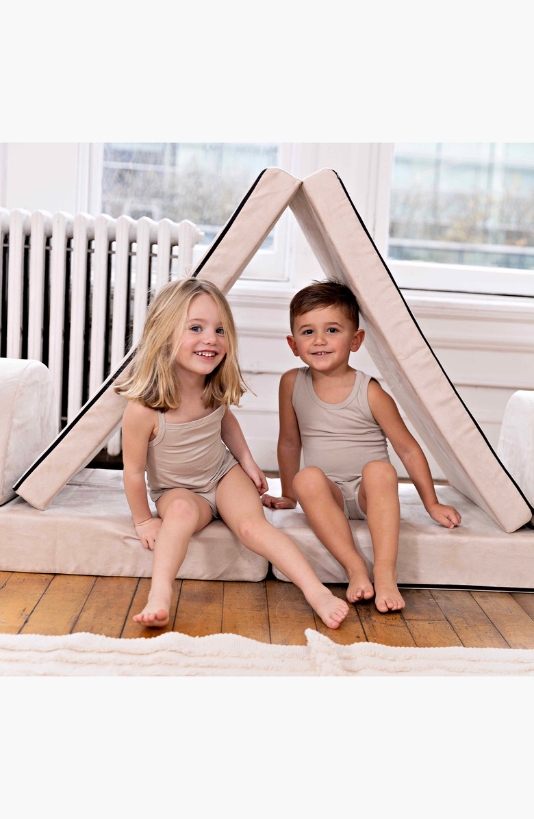 NoggiWear Logo Loungewear Sets, Alternate, color, Mauve / Taupe