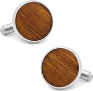 Cufflinks, Inc. Wood Inlay Cuff Links
