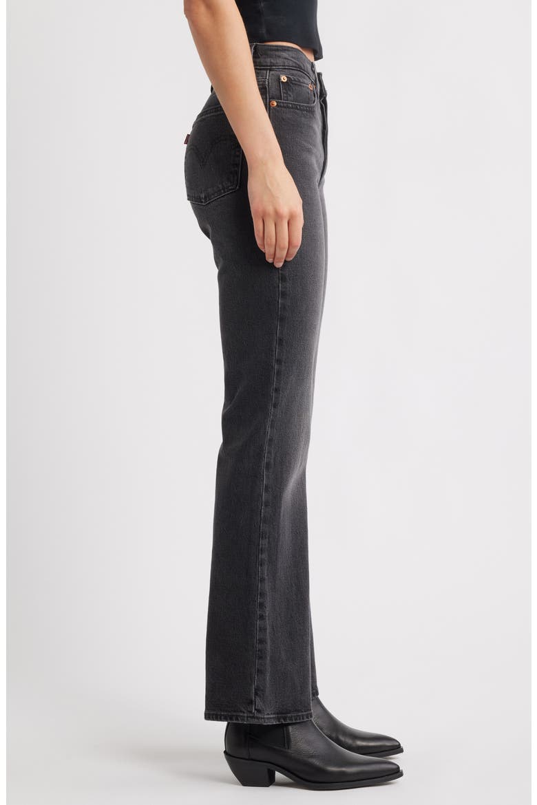 Wedgie High Waist Bootcut Jeans, Alternate, color, ON THE TOWN NO CRACKLE