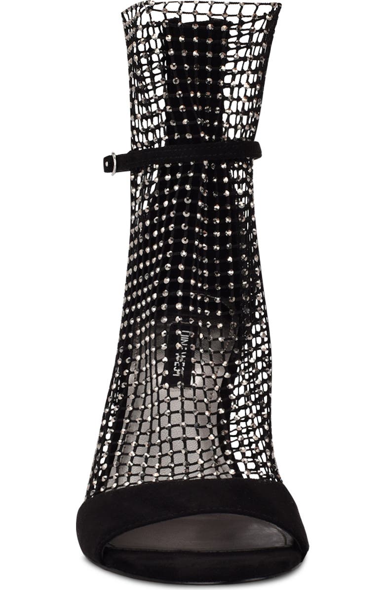 Nine West Imery Rhinestone Fishnet Bootie, Alternate, color,