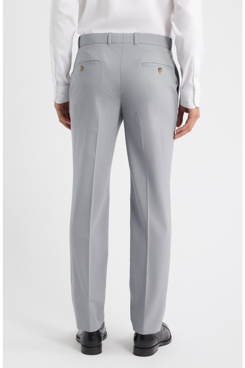 Henrik Trim Fit Solid Stretch Wool Suit Pants, Alternate, color, GREY SCULPTURE