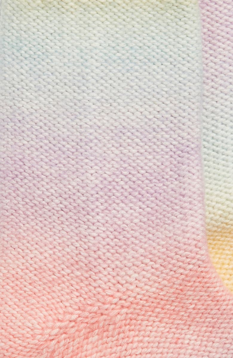 Kurt Geiger London Be Kind Crew Socks, Alternate, color, Pink Comb