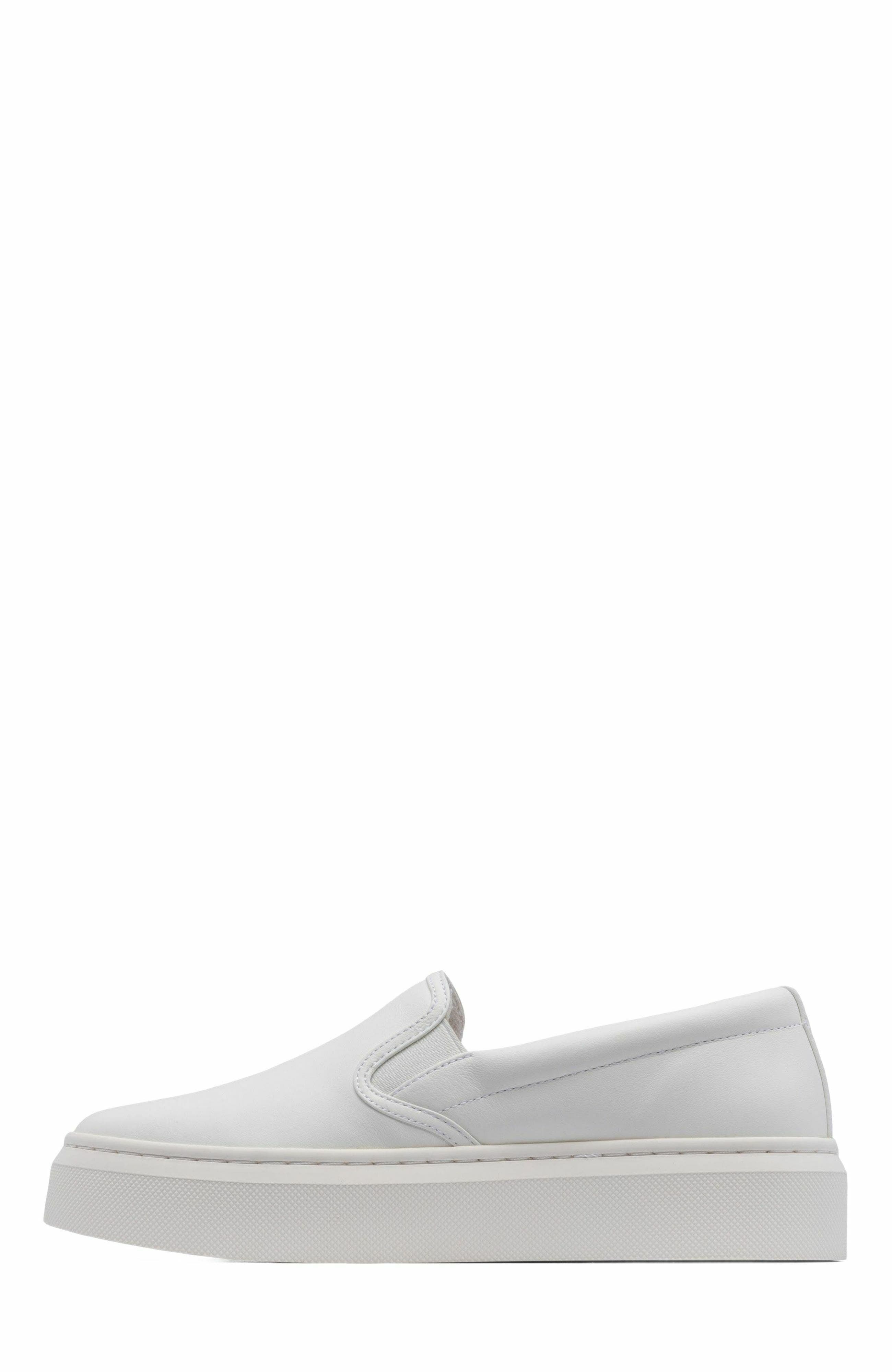 Jumpstreet Slip On Sneaker, Alternate, color, White Leather - Regular