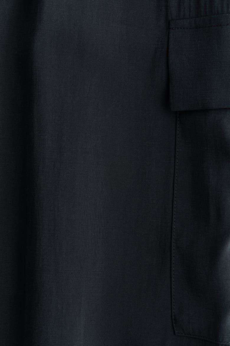 Viscose-blend Pull-on Pants, Alternate, color, Dark gray