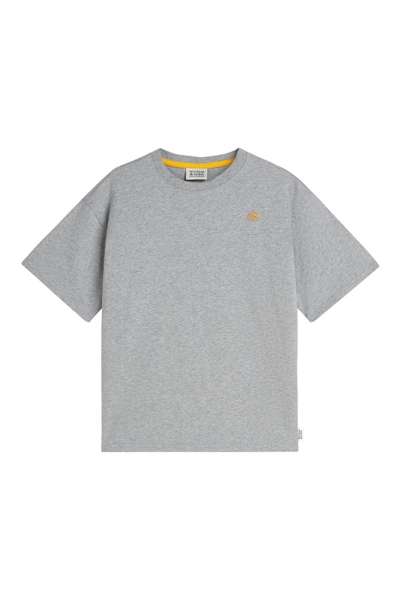Kids' Logo Cotton T-Shirt, Main, color, GREY