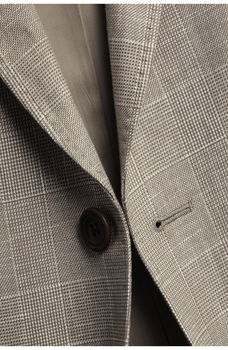 Charles Tyrwhitt Linen Cotton Slim Fit Jacket, Alternate, color, 