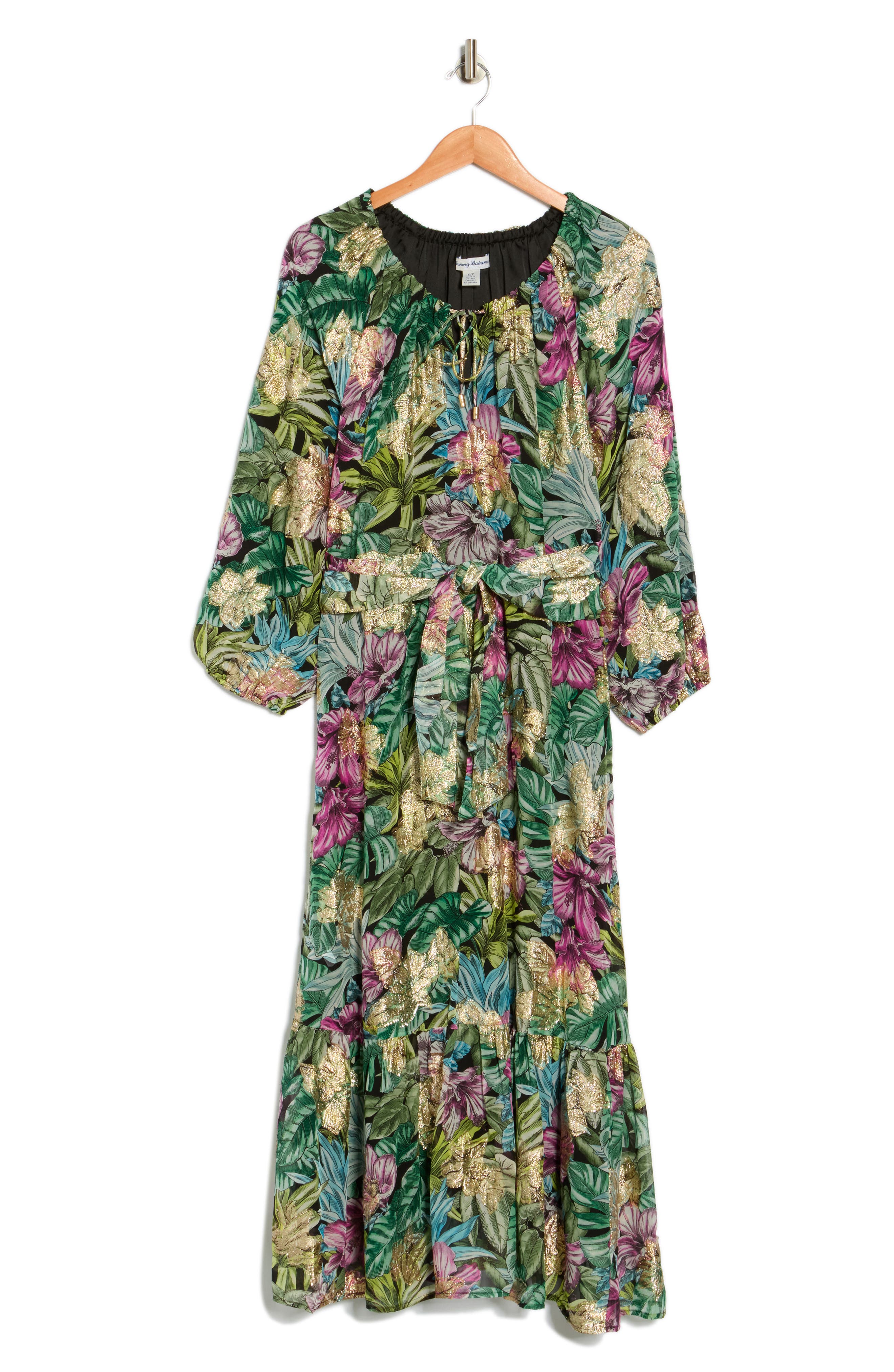 Tommy Bahama Jungle Jewels Metallic Maxi Dress