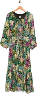 Tommy Bahama Jungle Jewels Metallic Maxi Dress