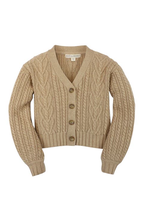 Baby Girls' Chunky Cable Cardigan, Infant