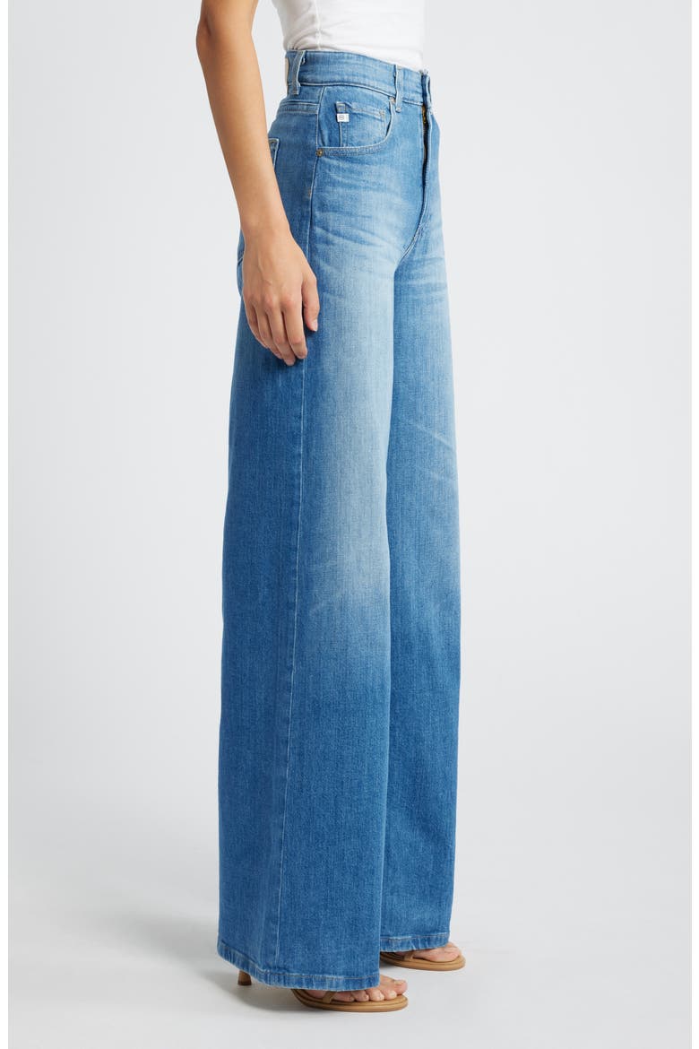Deven High Waist Wide Leg Jeans, Alternate, color, RUNWAY