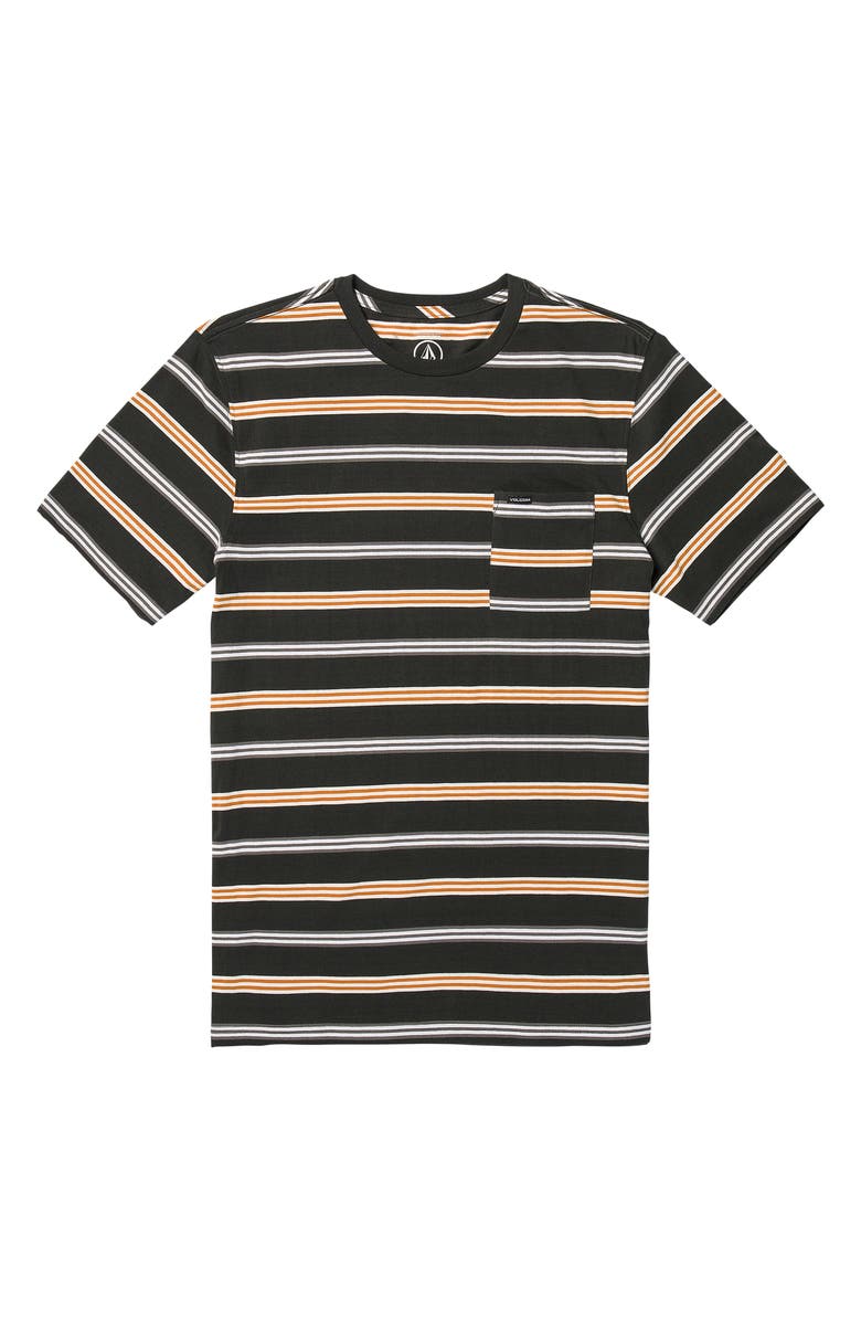 Volcom Bongo Stripe Pocket T-Shirt, Alternate, color, 