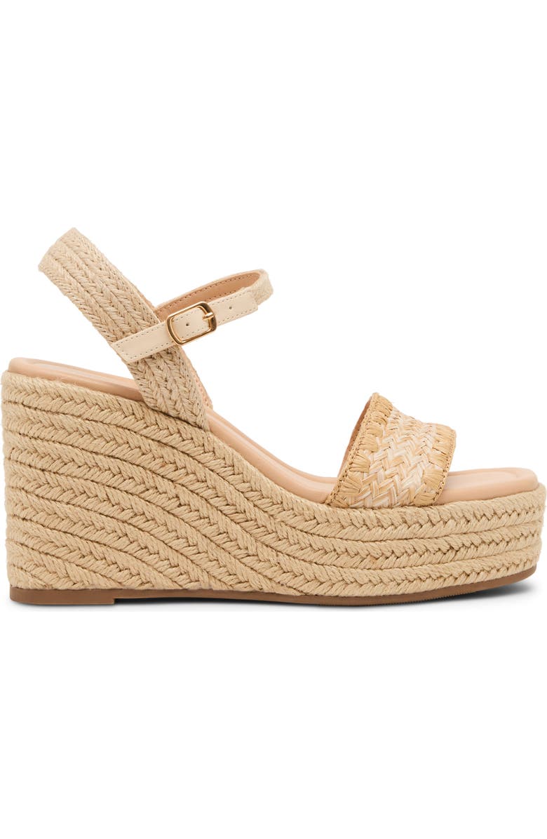 Madden Girl <p>Valleyyy Platform Wedge Sandal (Women) </p>, Alternate, color, Dark Natural