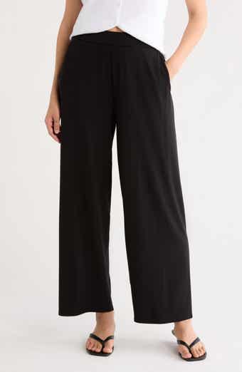 Woven Straight Leg Pants