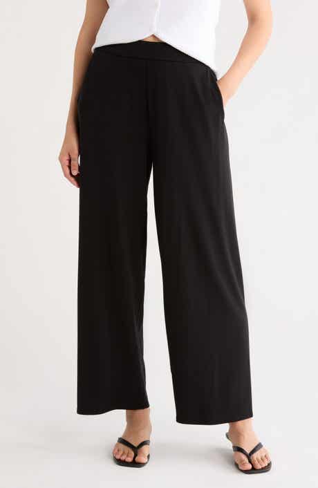 Eileen Fisher Woven Straight Leg Pants