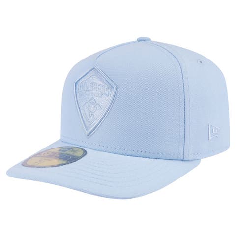 Men's New Era Light Blue Colorado Rapids Color Pack A-Frame 59FIFTY Fitted Hat