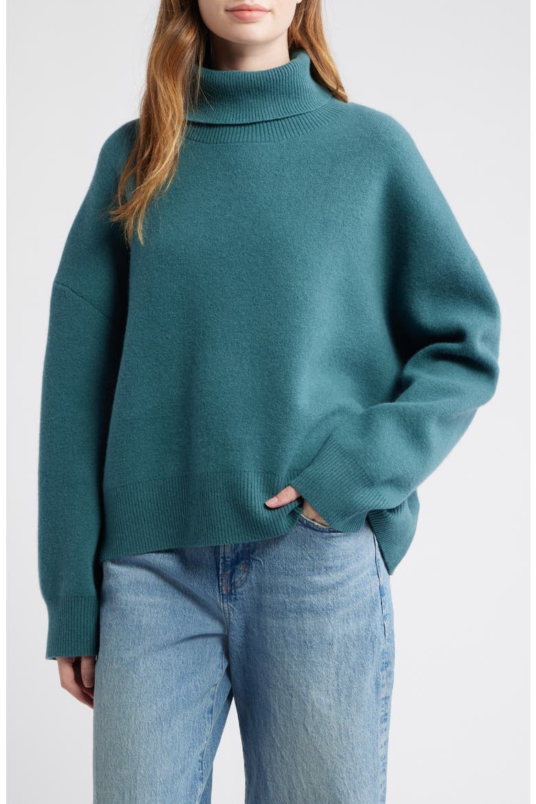 Sigma Lambswool Blend Sweater, Main, color, CYPRESS