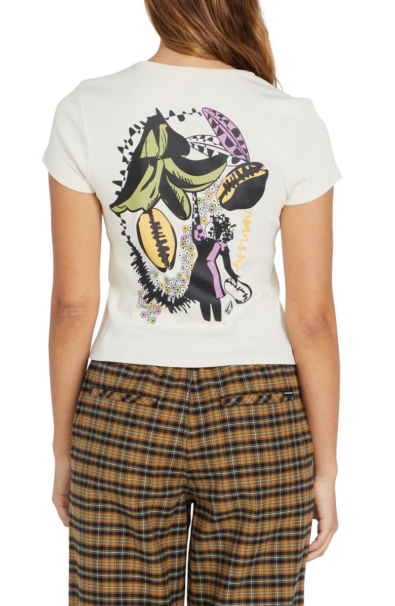 Volcom Dede Graphic Baby Tee, Alternate, color, 