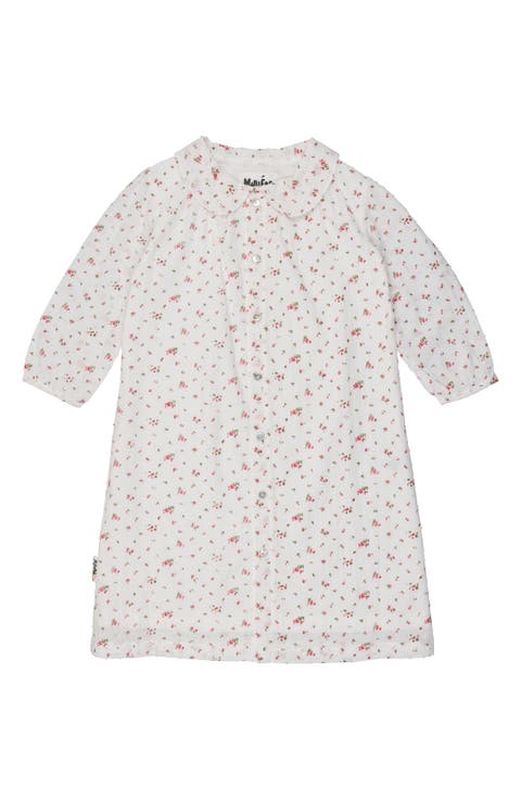 Kids' Floral Cotton Blend Dress (Little Kid)