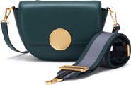 Oryany Lottie Leather Saddle Crossbody Bag