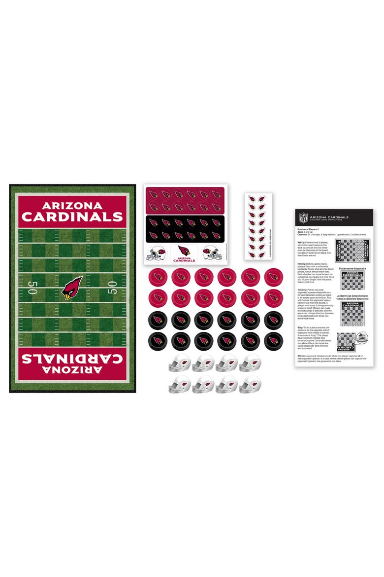 Arizona Cardinals Checkers Board Game, Alternate, color, Multicolor