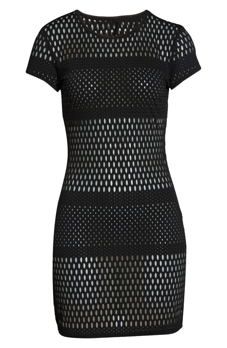 Alo Haute Girl Summer Mesh Body-Con Dress | Nordstrom