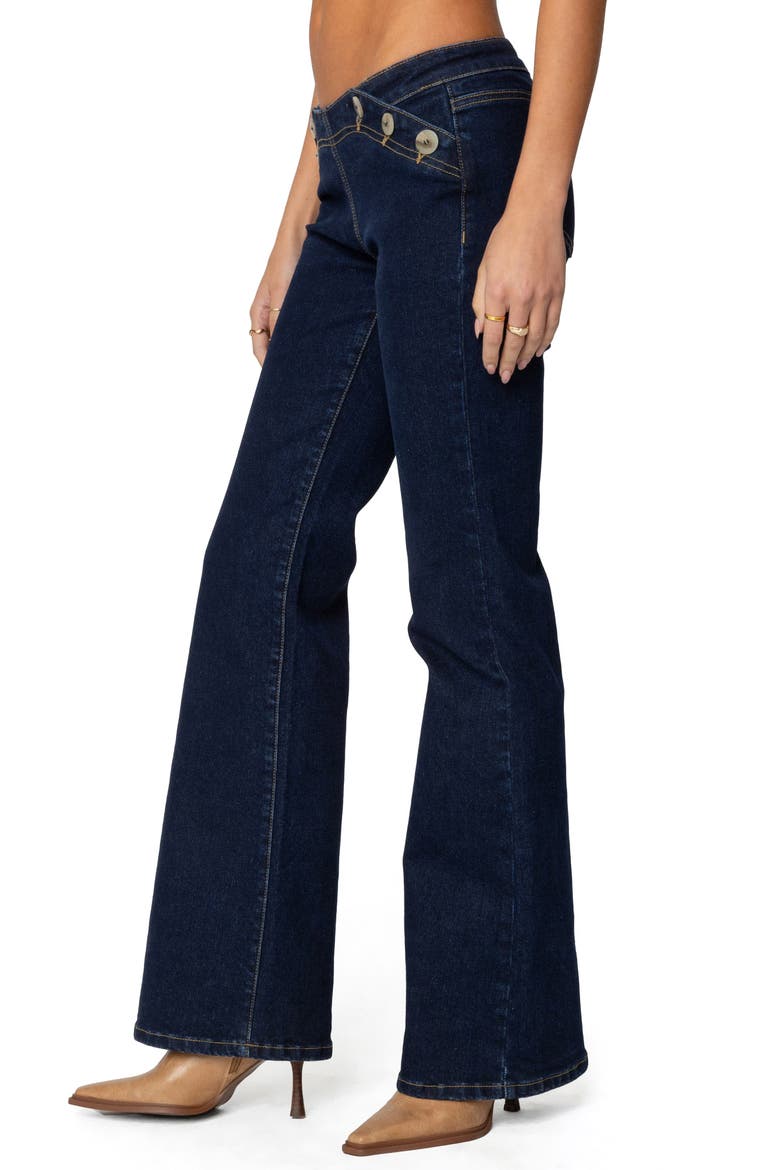 Alison Low Rise Flare Jeans, Alternate, color, BLUE